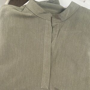 Figs medium Heather Olive Rafaela top